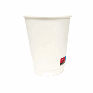 12oz white recyclable take away cup